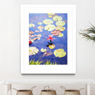 Nature's Beauty is Simple by Ron Simpkins on GIANT ART - green botanical water lilies