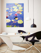 Nature's Beauty is Simple by Ron Simpkins on GIANT ART - green botanical water lilies