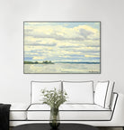 Never Ending Skies by Ron Simpkins on GIANT ART - grey landscape