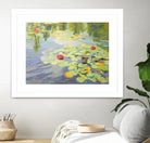 No Cloudy Days by Ron Simpkins on GIANT ART - green landscape water lilies