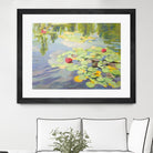 No Cloudy Days by Ron Simpkins on GIANT ART - green landscape water lilies