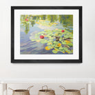 No Cloudy Days by Ron Simpkins on GIANT ART - green landscape water lilies