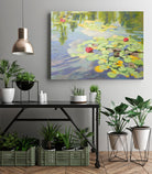 No Cloudy Days by Ron Simpkins on GIANT ART - green landscape water lilies
