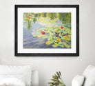 No Cloudy Days by Ron Simpkins on GIANT ART - green landscape water lilies