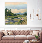 Top of the World by Ron Simpkins on GIANT ART - grey landscape