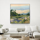 Top of the World by Ron Simpkins on GIANT ART - grey landscape