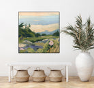 Top of the World by Ron Simpkins on GIANT ART - grey landscape