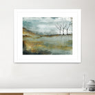 Les trois arbres by Roland Benoît on GIANT ART - grey trees