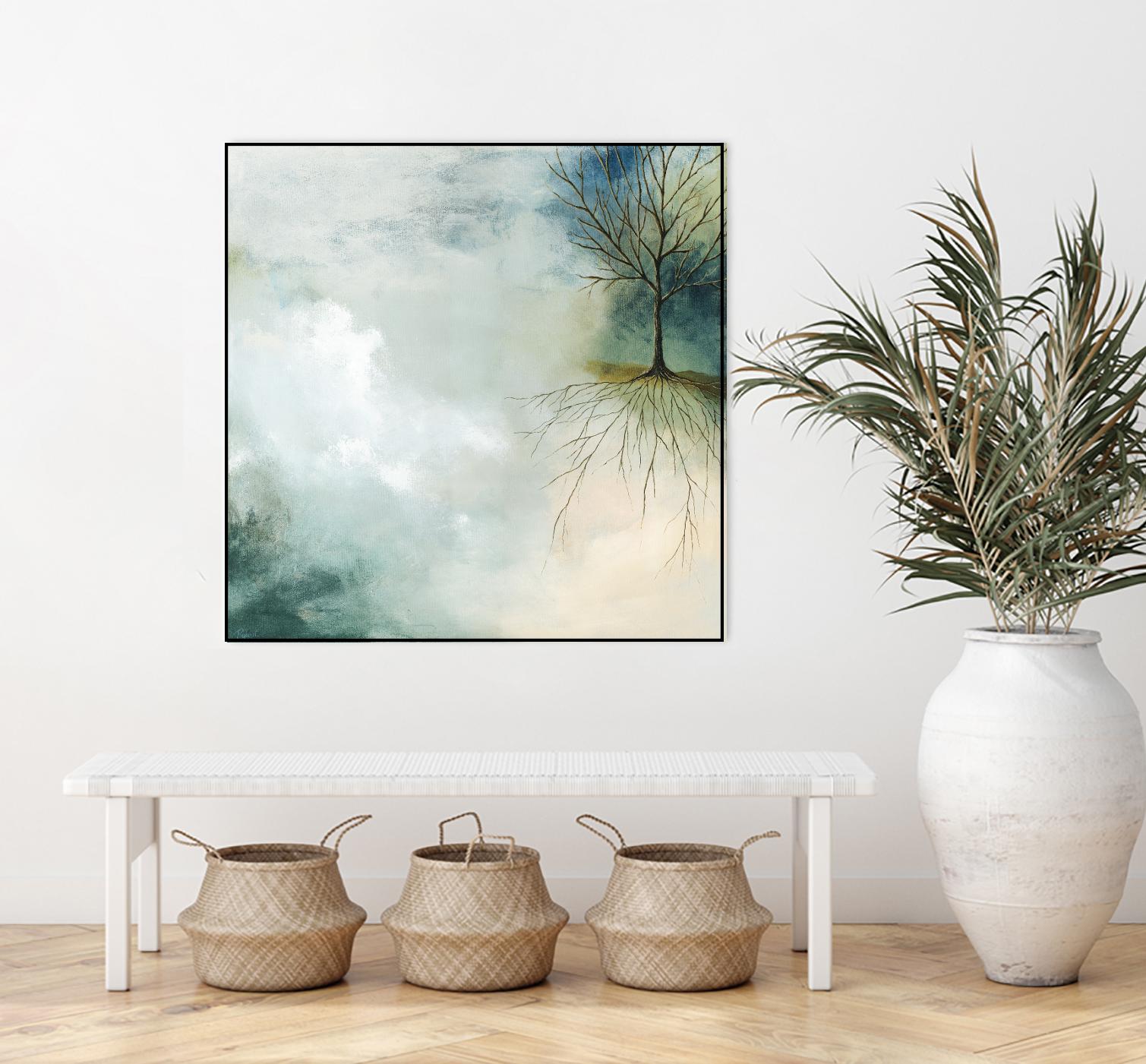 Sur terre comme au ciel by Roland Benoît on GIANT ART - grey trees