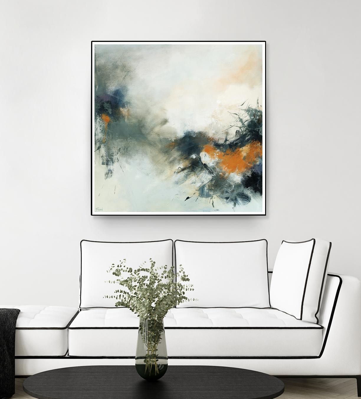 Transition by Roland Benoît on GIANT ART - orange abstract