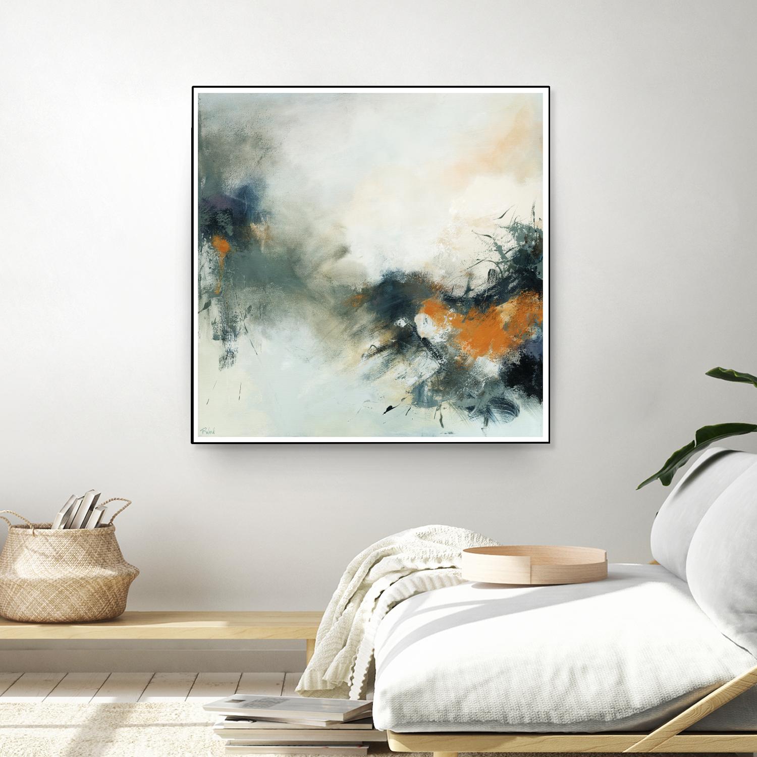 Transition by Roland Benoît on GIANT ART - orange abstract