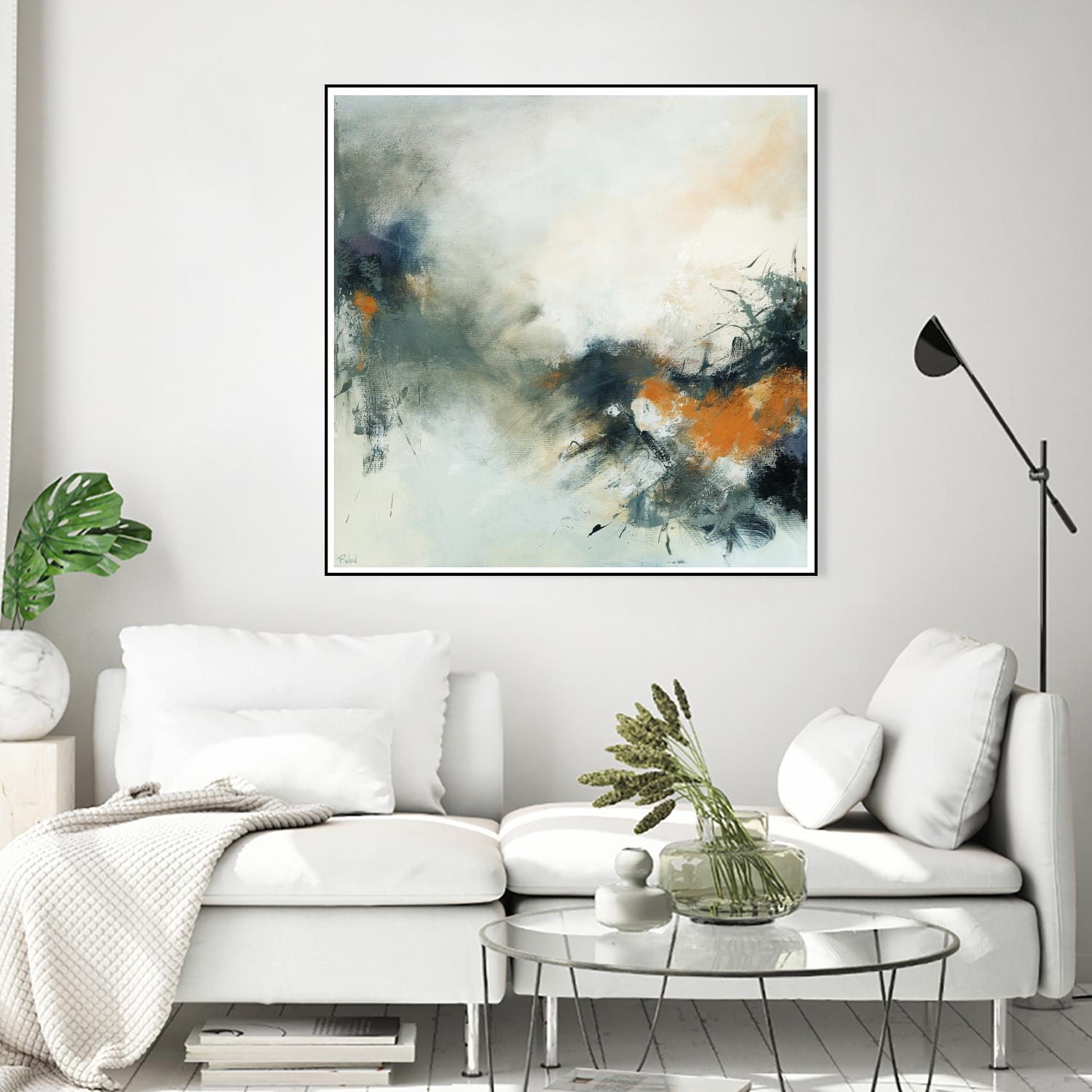 Transition by Roland Benoît on GIANT ART - orange abstract