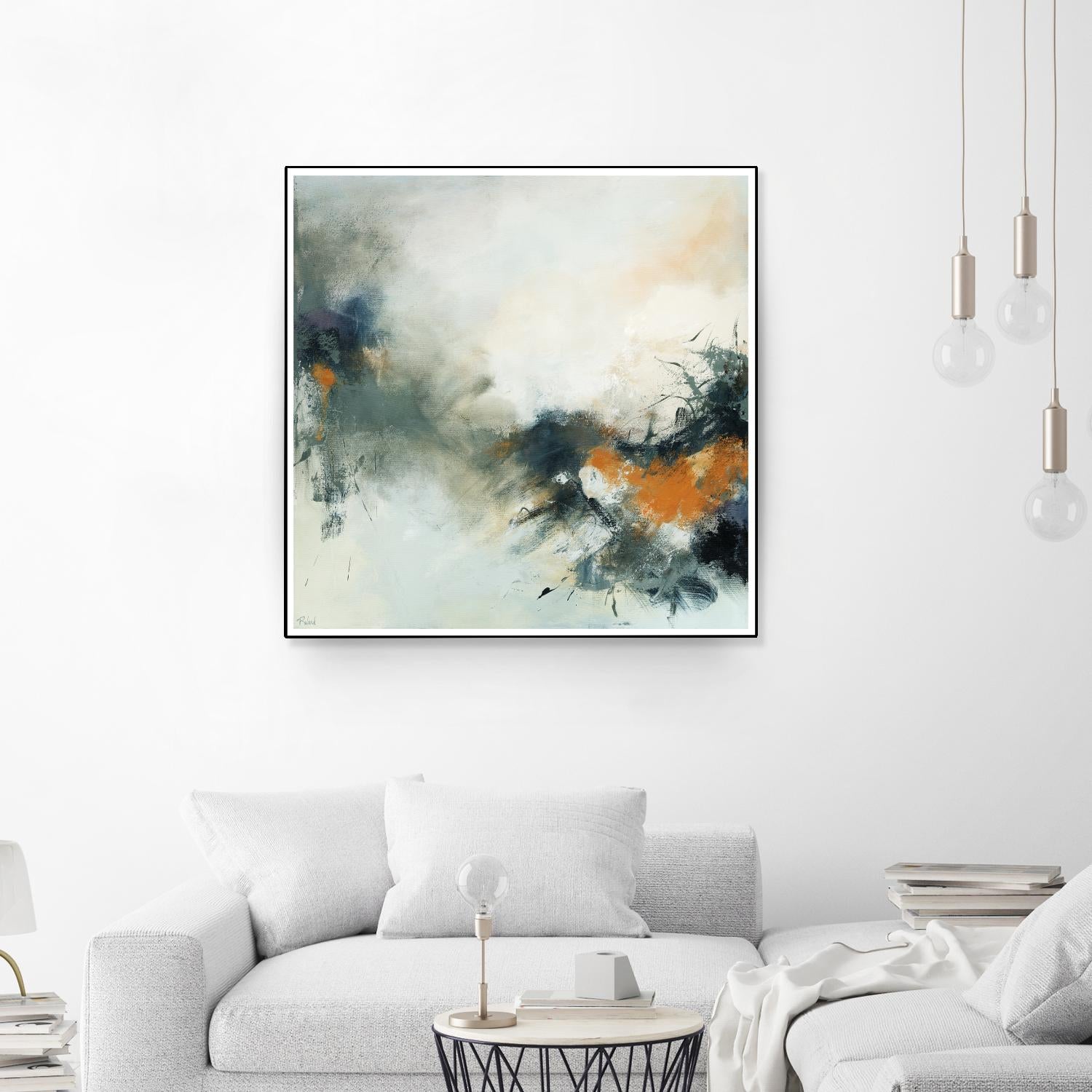 Transition by Roland Benoît on GIANT ART - orange abstract