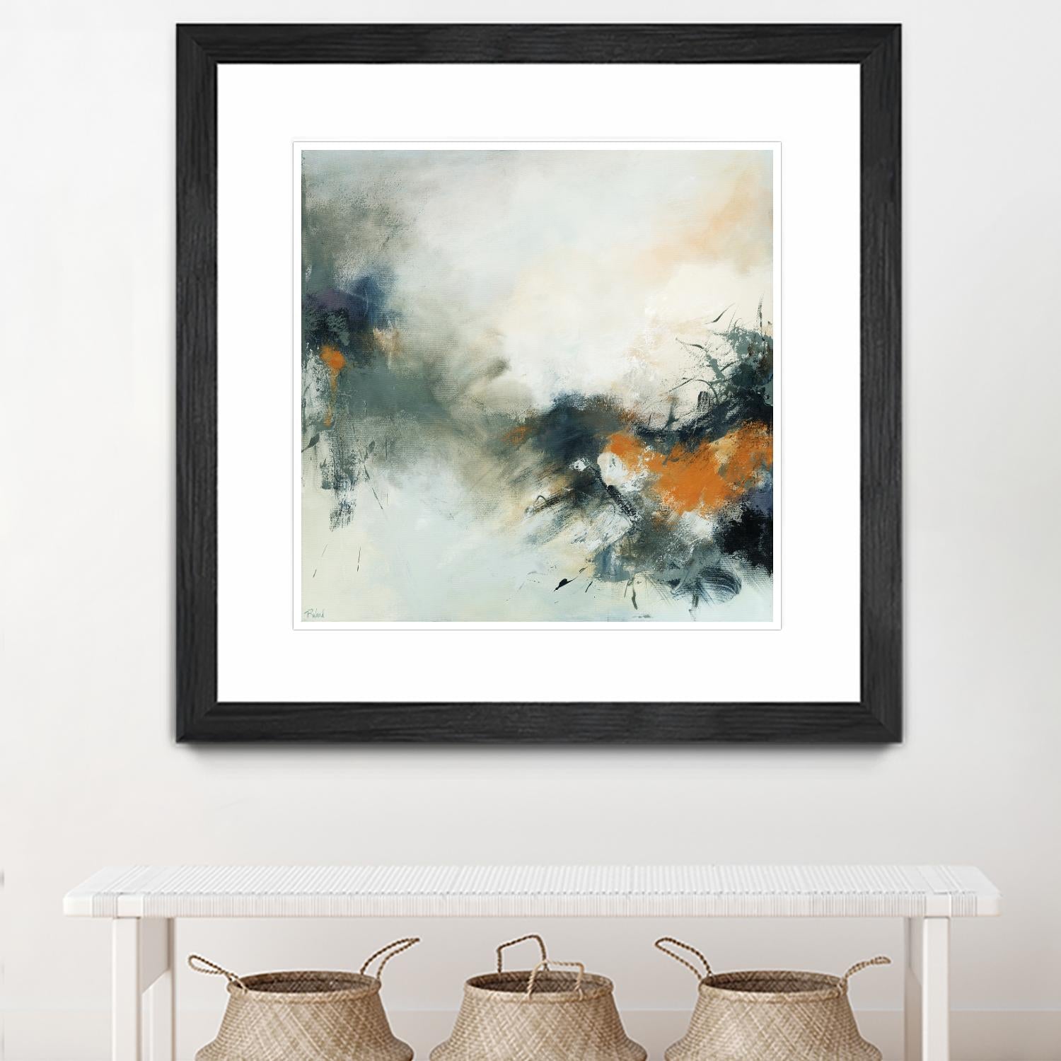 Transition by Roland Benoît on GIANT ART - orange abstract