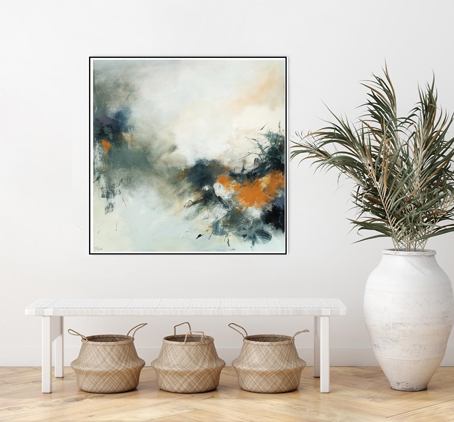 Transition by Roland Benoît on GIANT ART - orange abstract