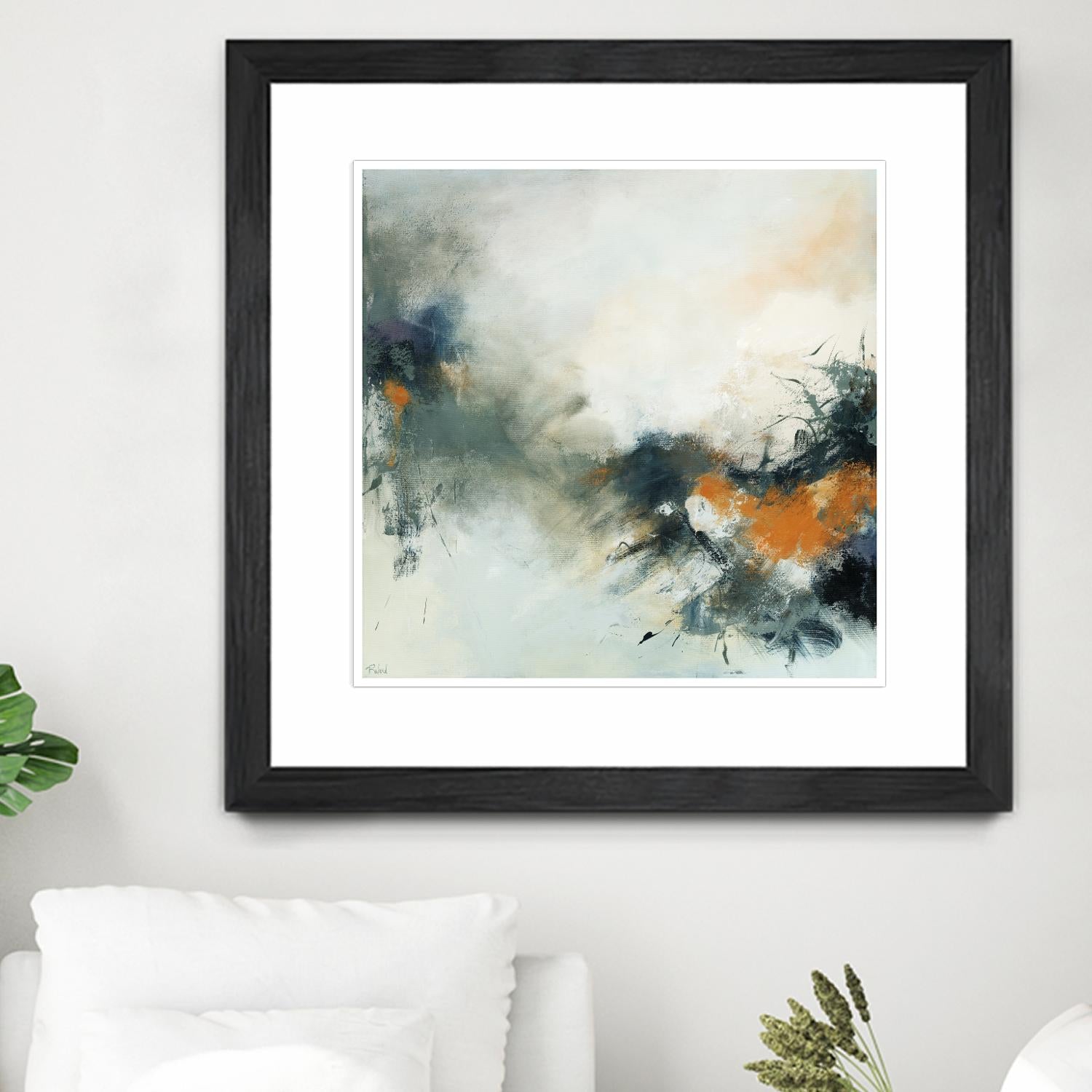 Transition by Roland Benoît on GIANT ART - orange abstract