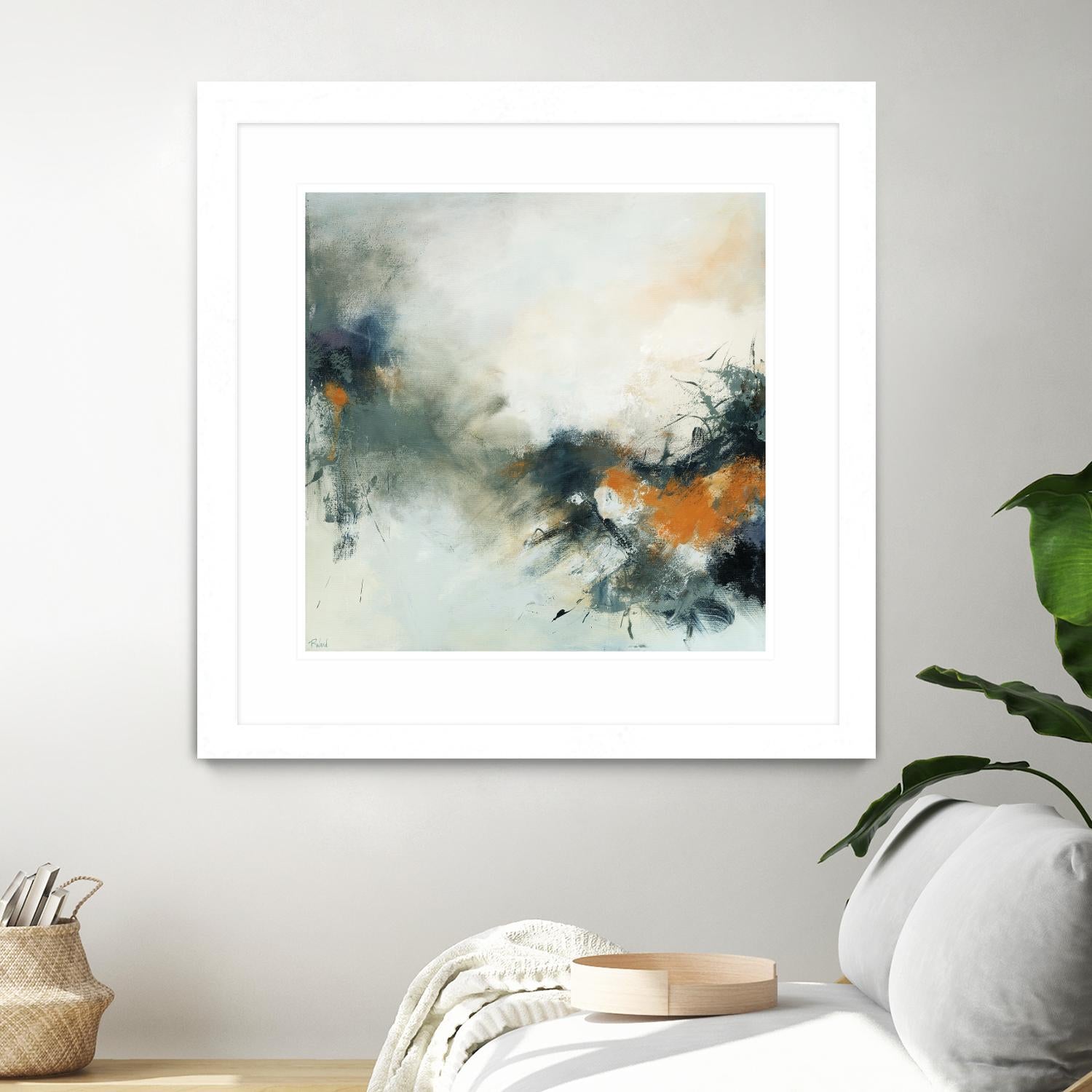 Transition by Roland Benoît on GIANT ART - orange abstract