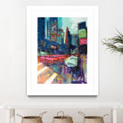 Trafic City by Marc Archambault on GIANT ART - pink architecture artistes du québec