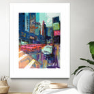 Trafic City by Marc Archambault on GIANT ART - pink architecture artistes du québec