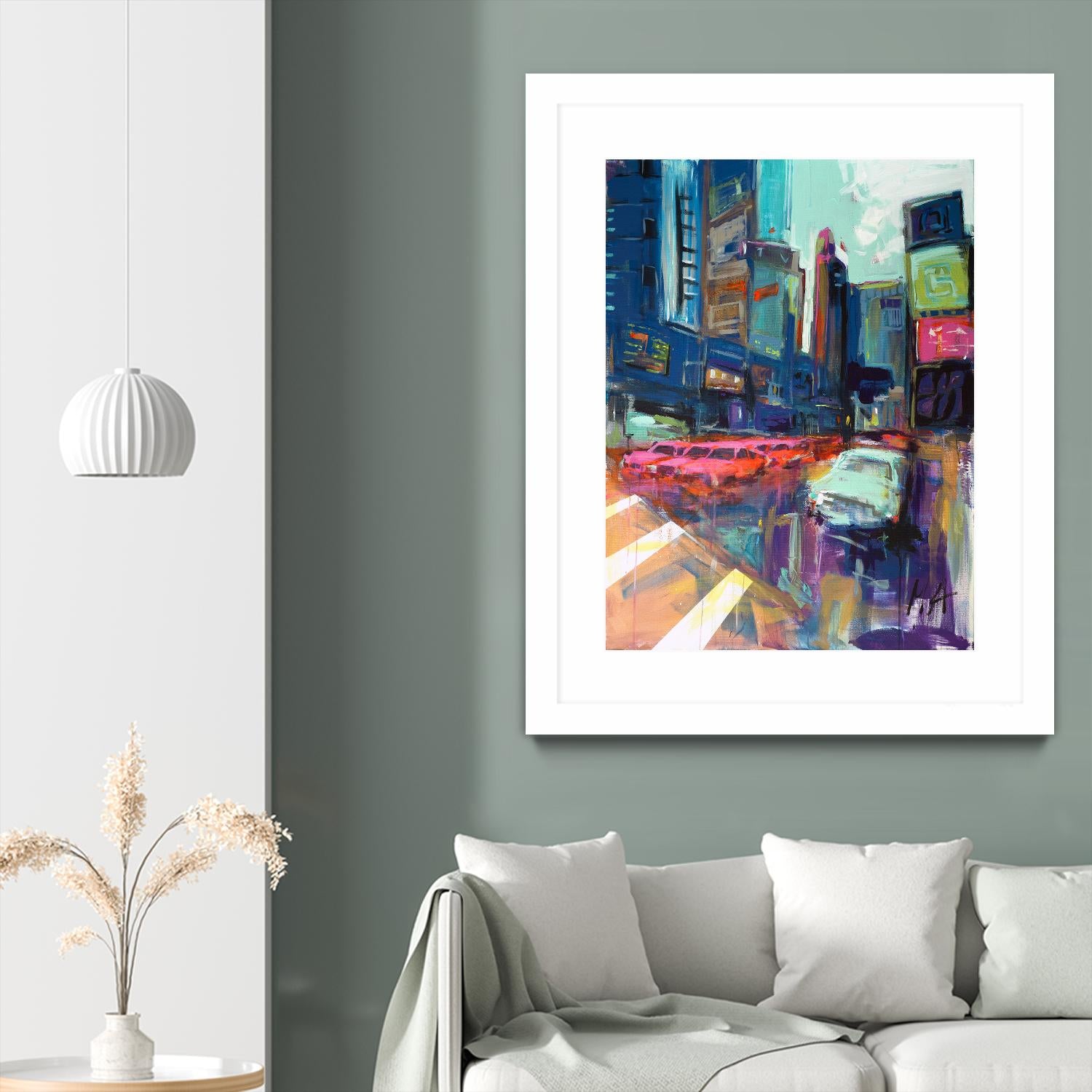 Trafic City by Marc Archambault on GIANT ART - pink architecture artistes du québec