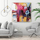 Série Abstrait 03 by Marc Archambault on GIANT ART - pink abstract quebec artists