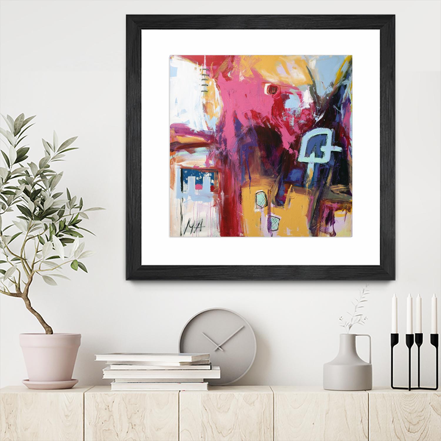 Série Abstrait 03 by Marc Archambault on GIANT ART - yellow abstract