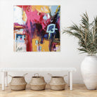 Série Abstrait 03 by Marc Archambault on GIANT ART - pink abstract quebec artists