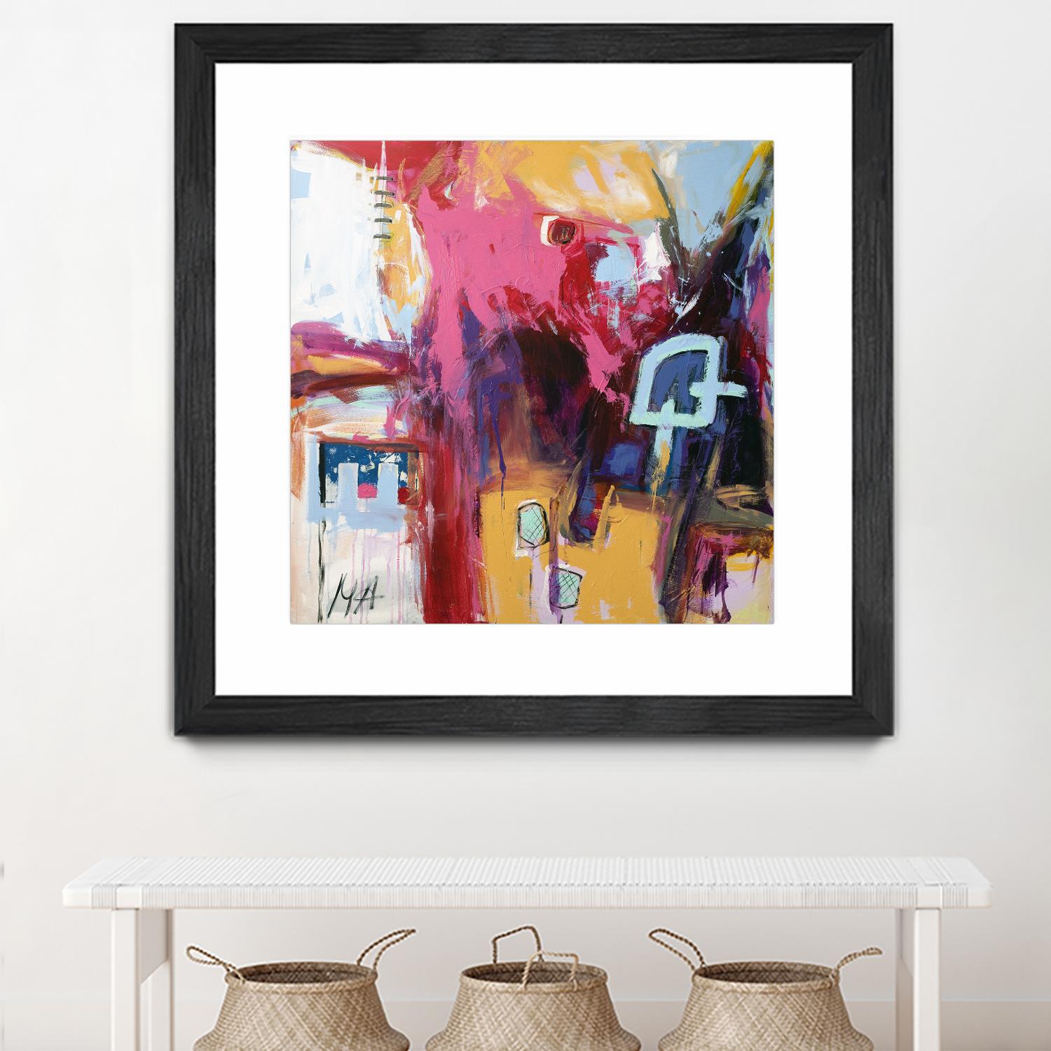 Série Abstrait 03 by Marc Archambault on GIANT ART - yellow abstract