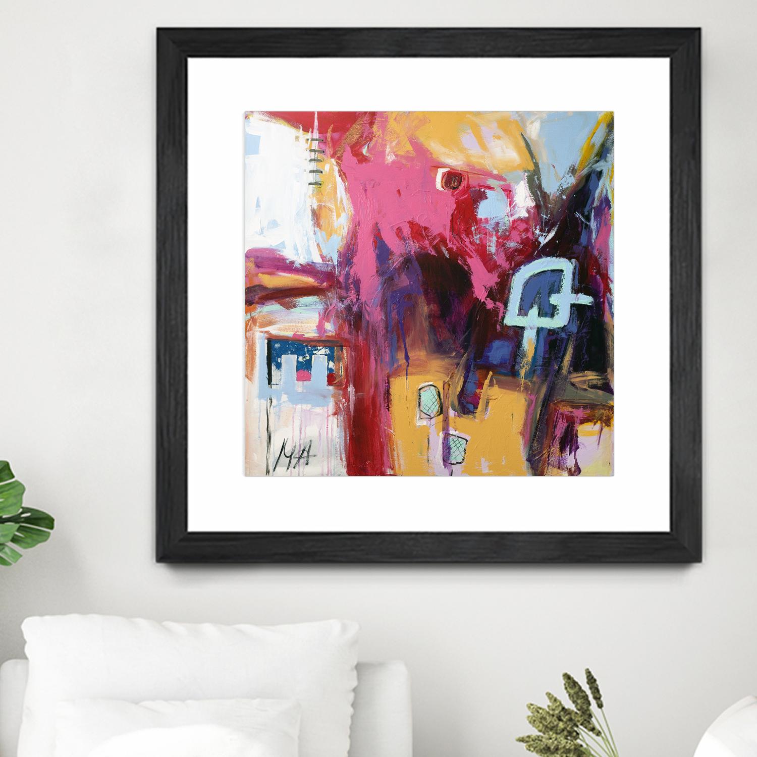 Série Abstrait 03 by Marc Archambault on GIANT ART - yellow abstract