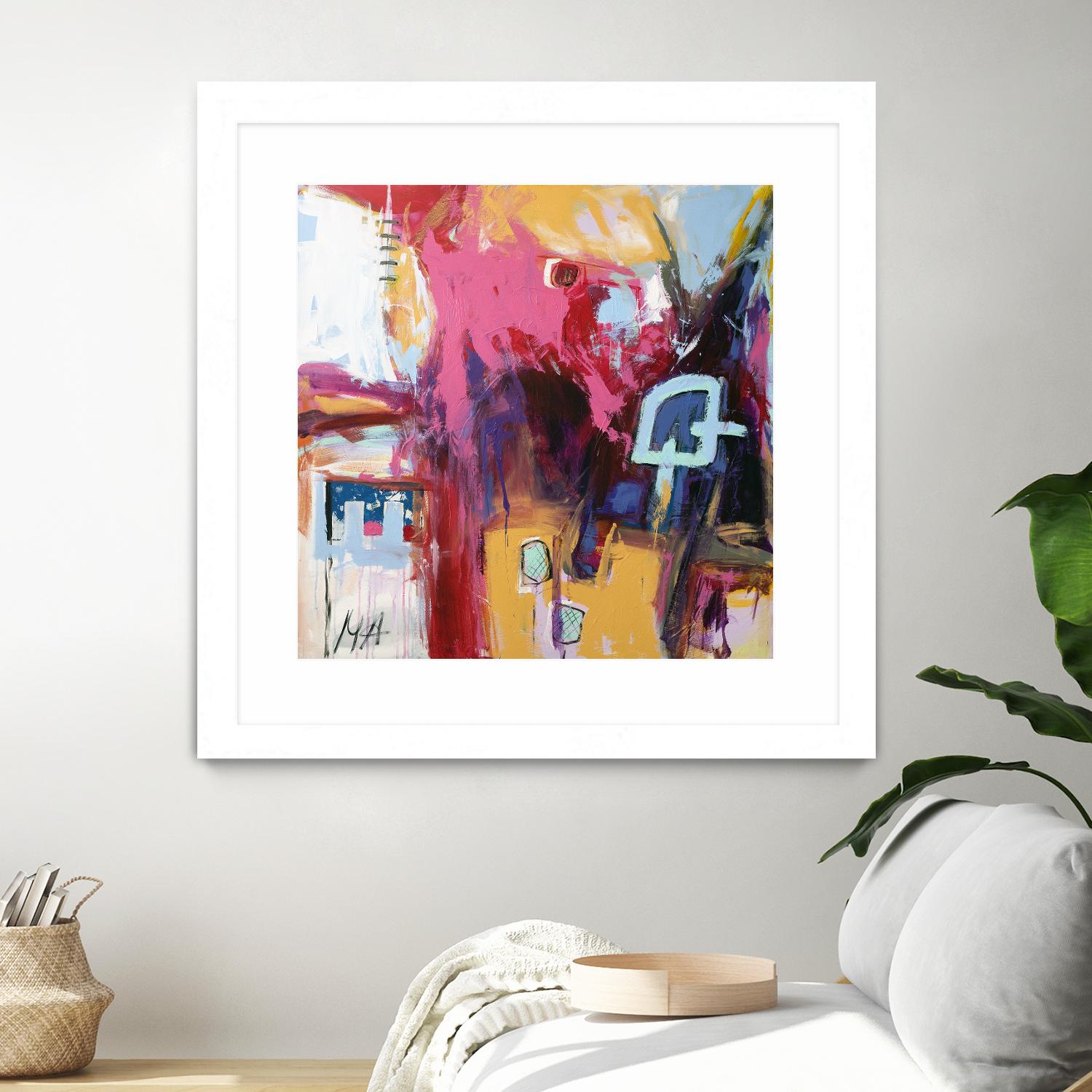 Série Abstrait 03 by Marc Archambault on GIANT ART - yellow abstract