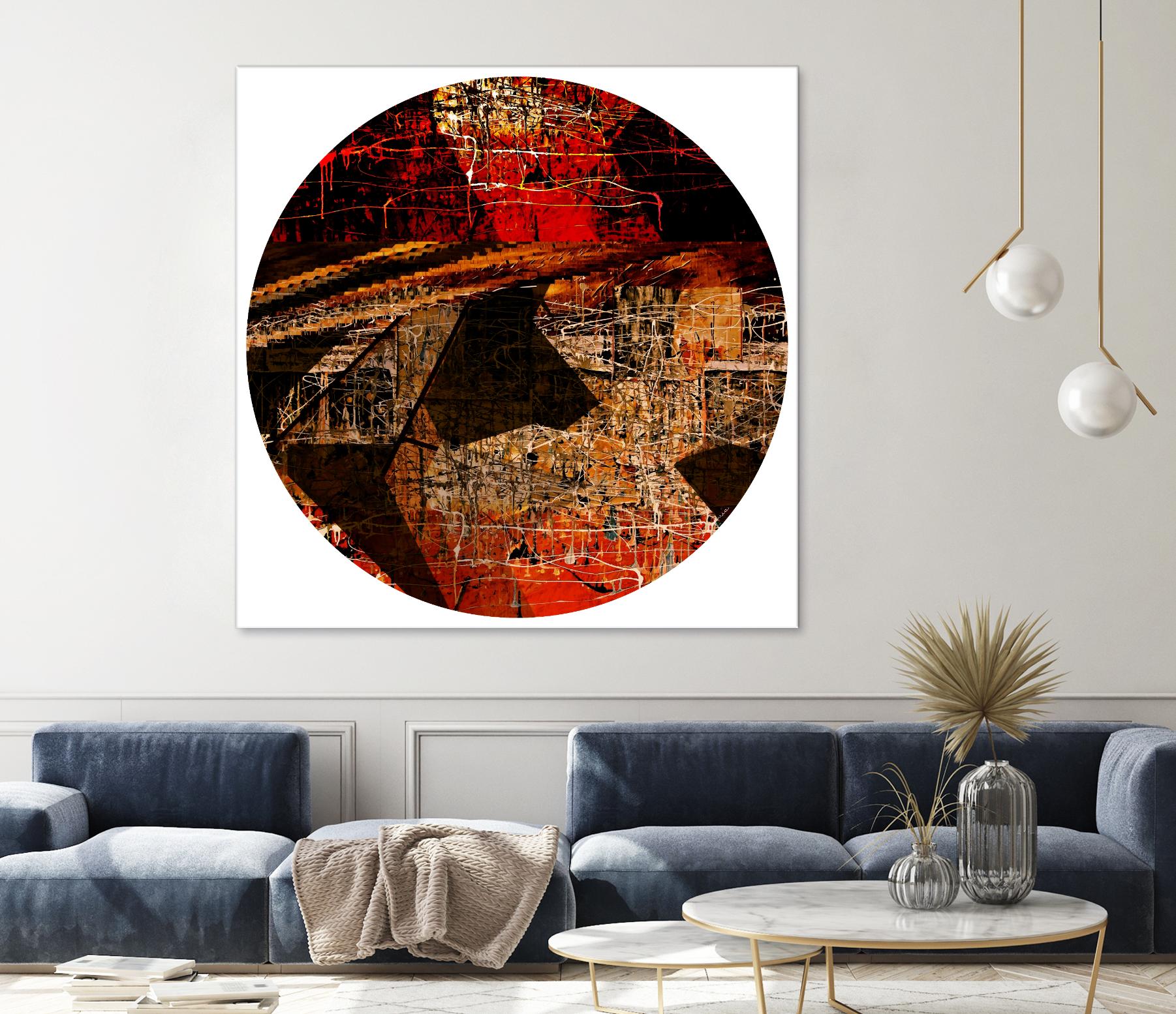 Circa VI by Jean-François Dupuis on GIANT ART - black abstract