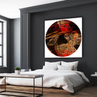 Circa VI by Jean-François Dupuis on GIANT ART - black abstract