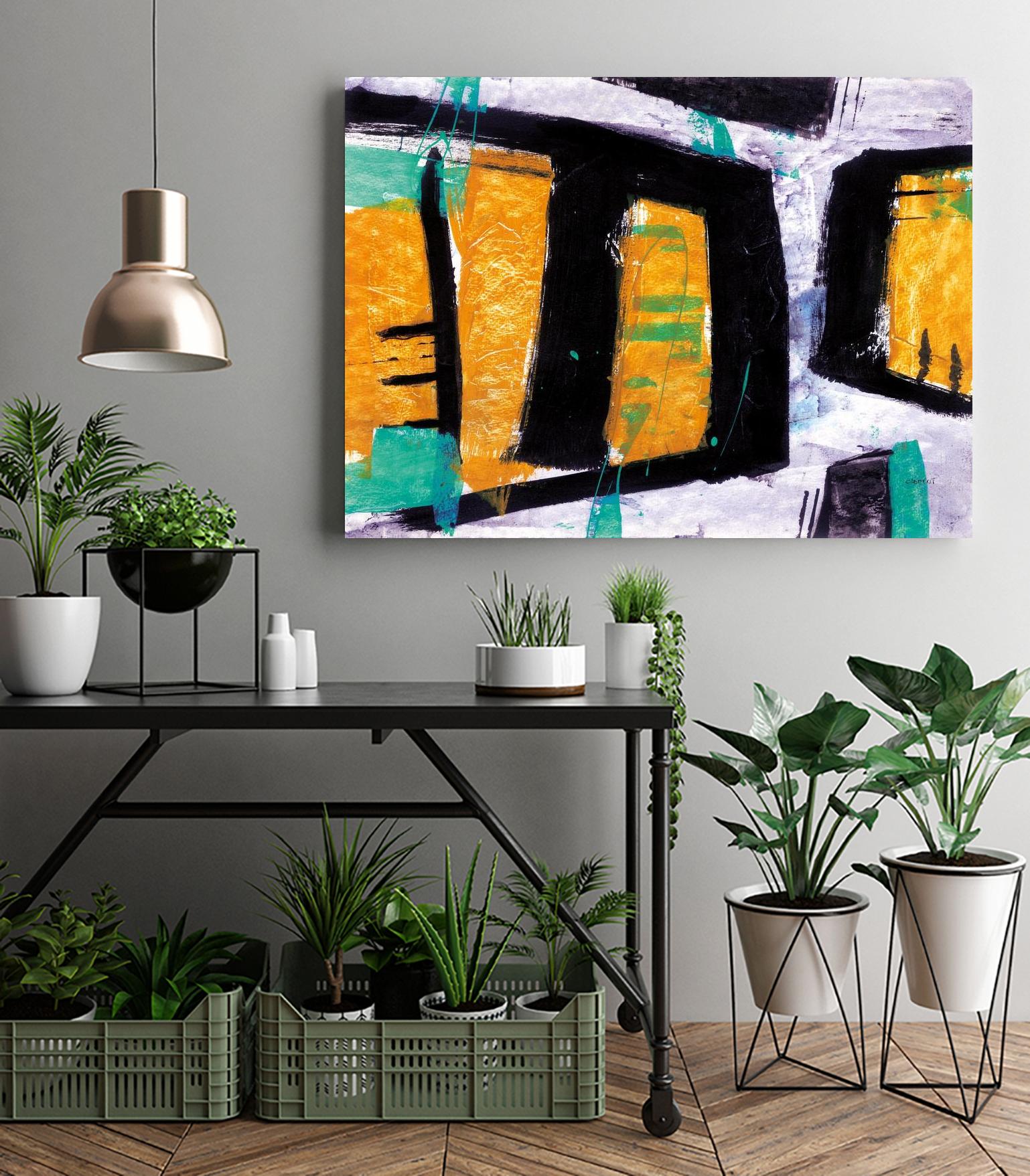 Suave by Jacques Clement on GIANT ART - green abstract