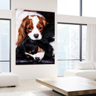 Best Friends by Suzie Samuel on GIANT ART - black animals