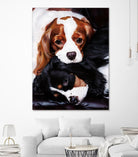 Best Friends by Suzie Samuel on GIANT ART - black animals