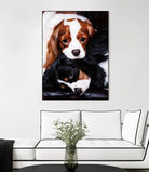 Best Friends by Suzie Samuel on GIANT ART - black animals