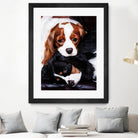Best Friends by Suzie Samuel on GIANT ART - black animal chiots