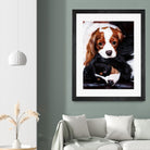 Best Friends by Suzie Samuel on GIANT ART - black animal chiots