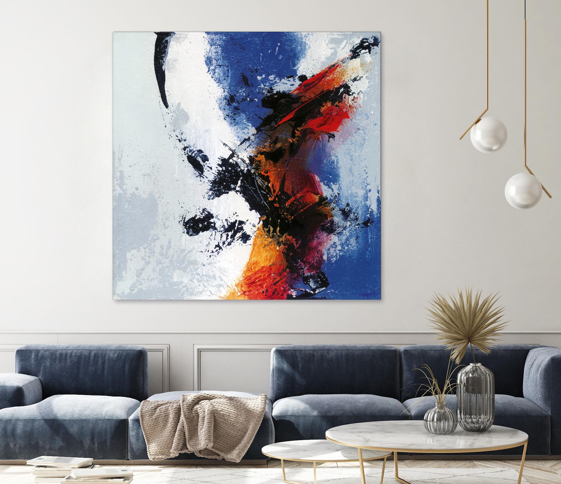 Envol by Roland Benoît on GIANT ART - red abstract