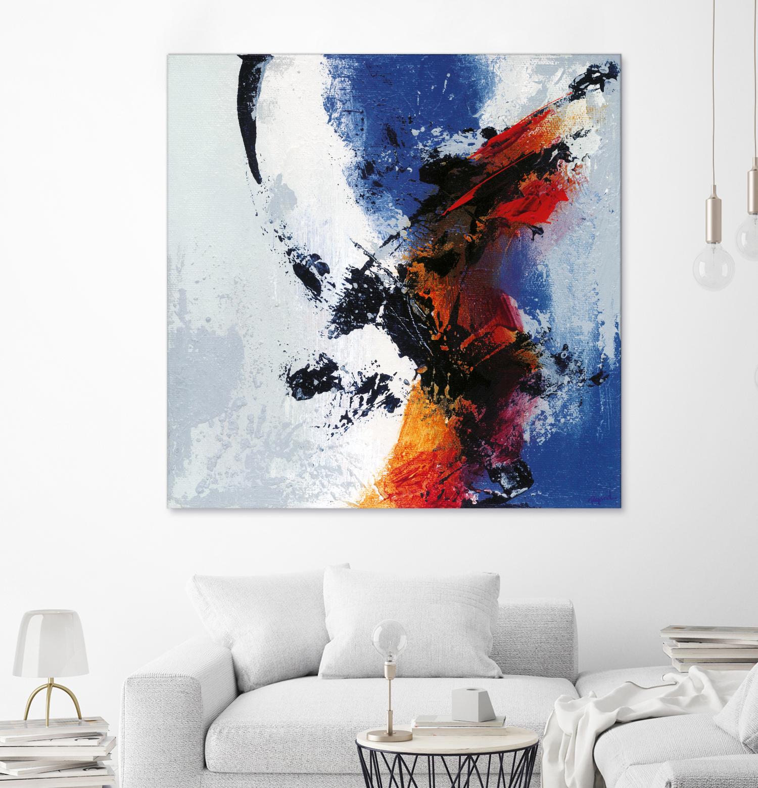 Envol by Roland Benoît on GIANT ART - red abstract