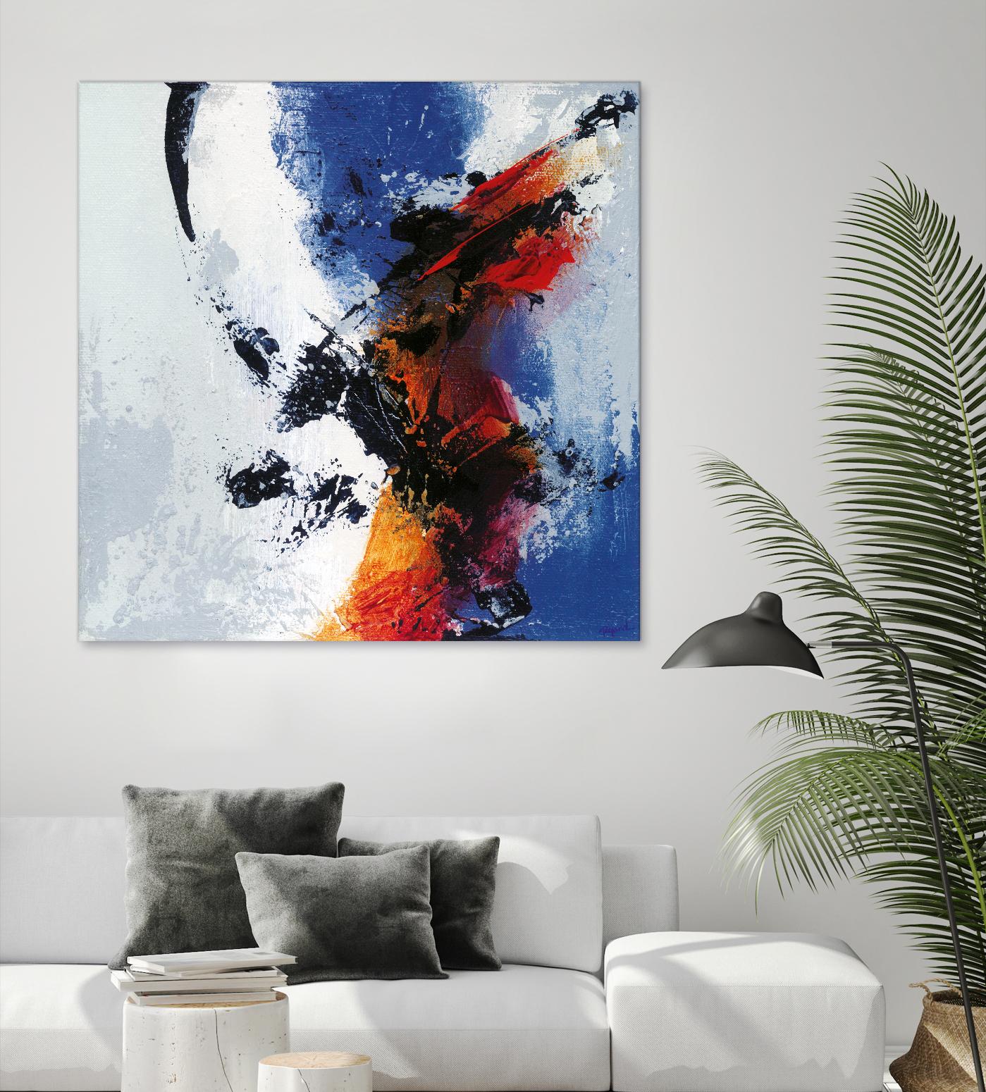 Envol by Roland Benoît on GIANT ART - red abstract