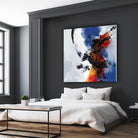 Envol by Roland Benoît on GIANT ART - red abstract