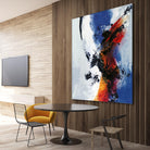 Envol by Roland Benoît on GIANT ART - red abstract