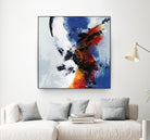 Envol by Roland Benoît on GIANT ART - red abstract