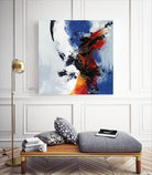 Envol by Roland Benoît on GIANT ART - red abstract quebec artists