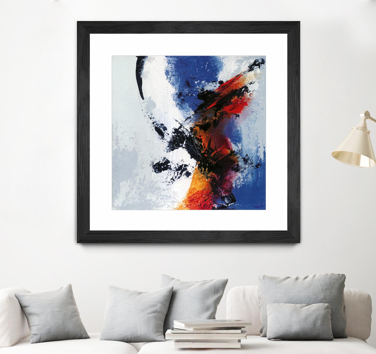 Envol by Roland Benoît on GIANT ART - red abstract