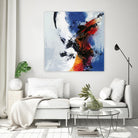 Envol by Roland Benoît on GIANT ART - red abstract quebec artists