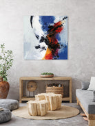 Envol by Roland Benoît on GIANT ART - red abstract quebec artists