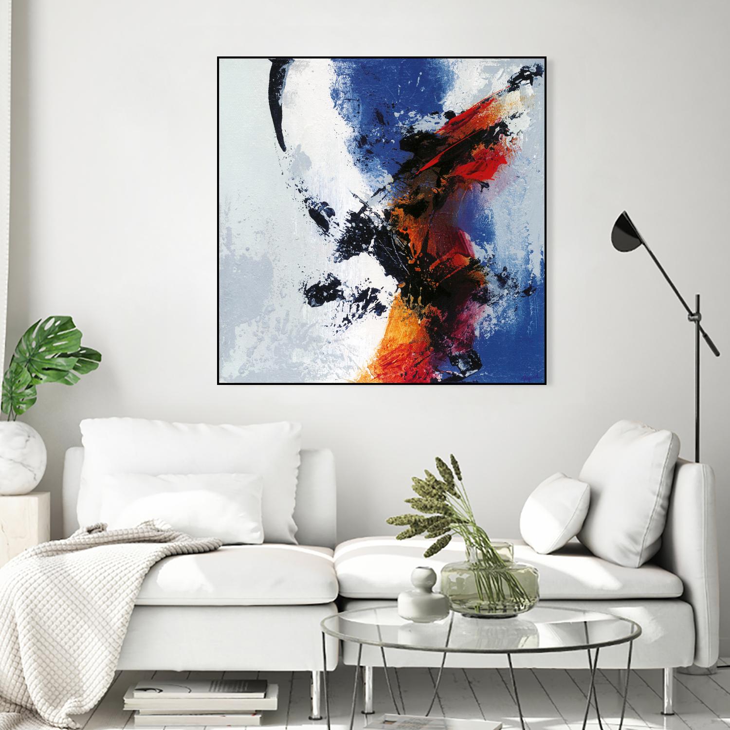 Envol by Roland Benoît on GIANT ART - red abstract