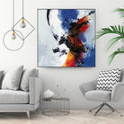 Envol by Roland Benoît on GIANT ART - red abstract